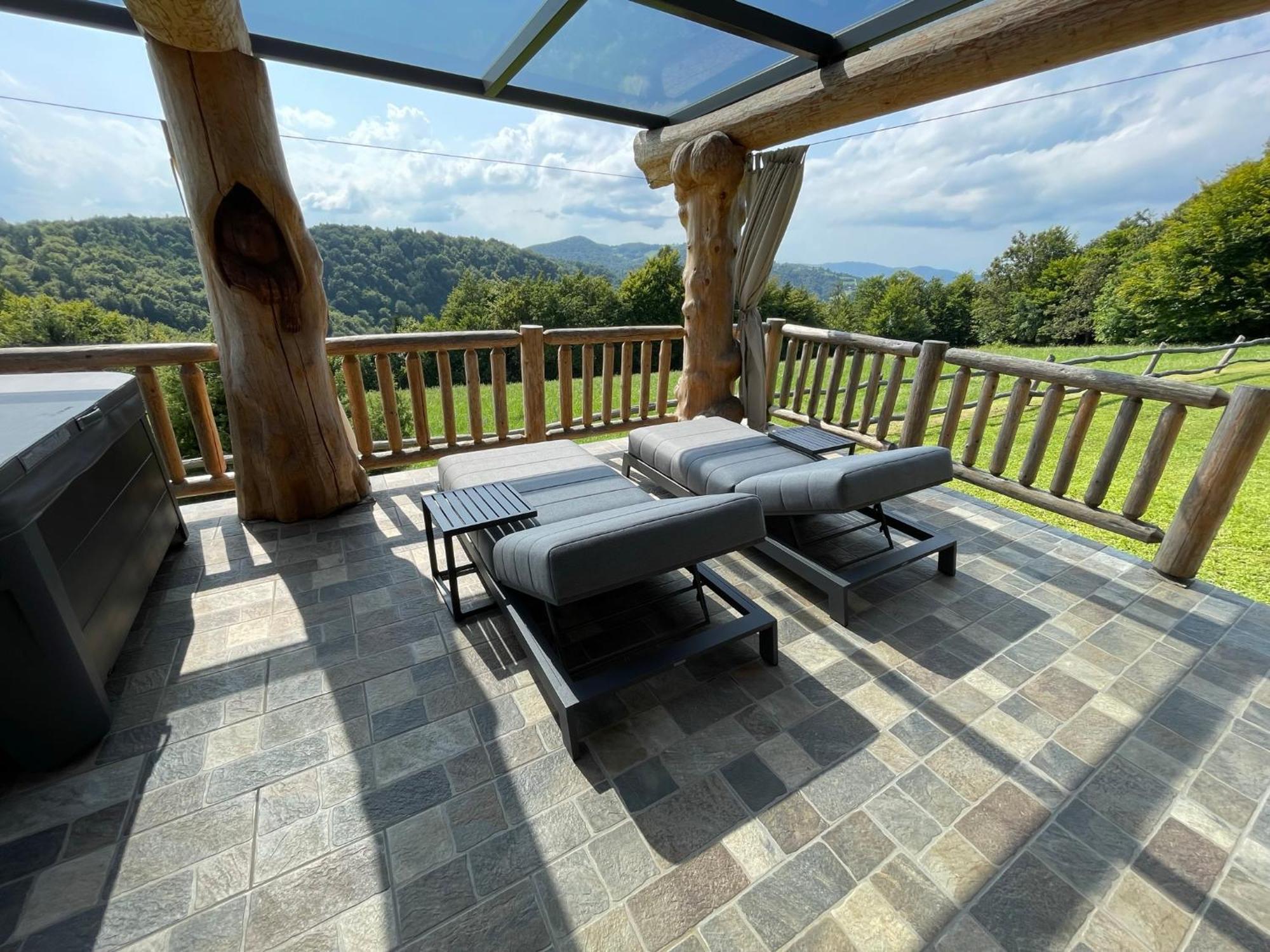 Holiday Home Ernest Zelezni With Hot Tub Ivancna Gorica Kültér fotó